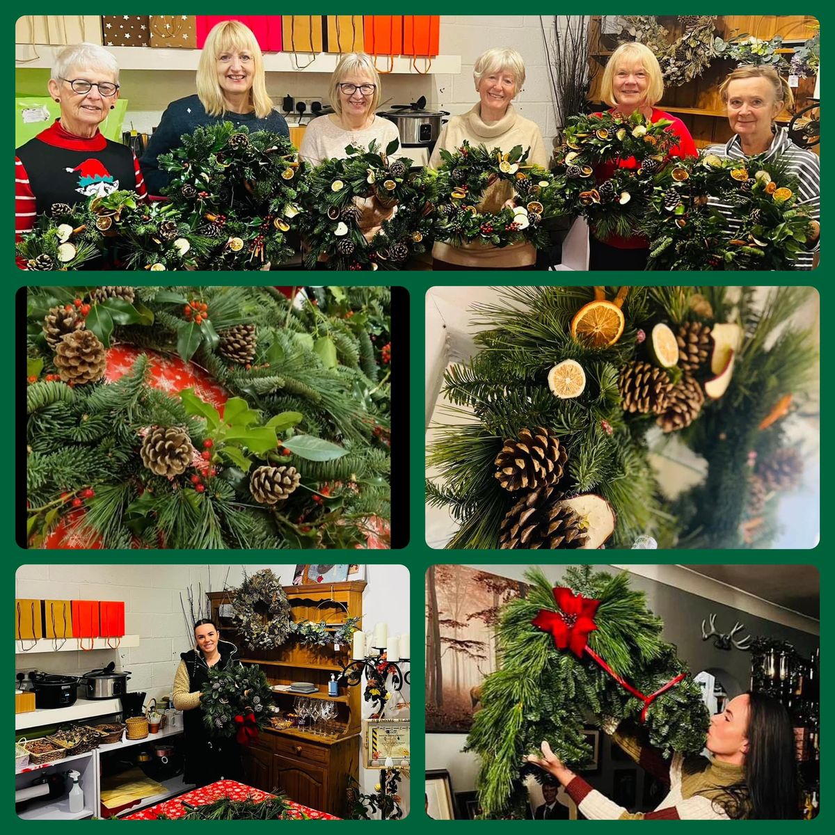 Wreath making workshop 