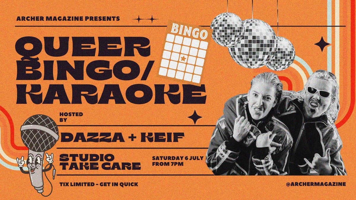 QUEER BINGO\/KARAOKE hosted by Dazza and Keif!