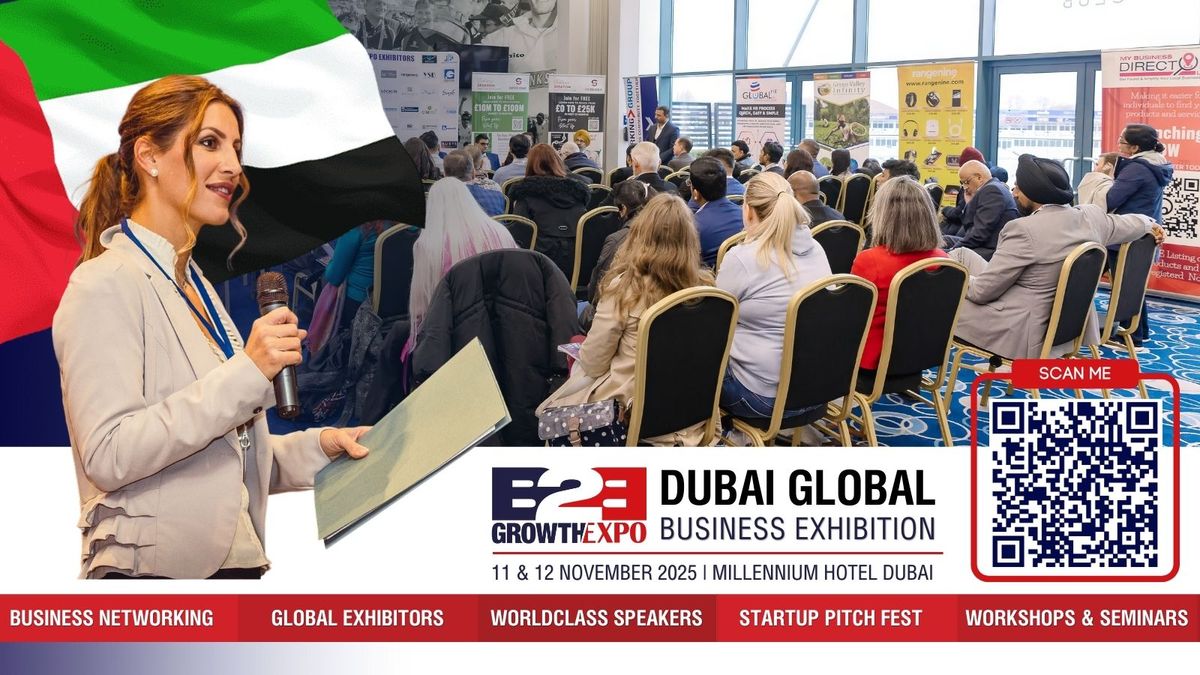 Dubai B2B Growth Expo 2025 | Conduct a Workshop at Premier B2B Show