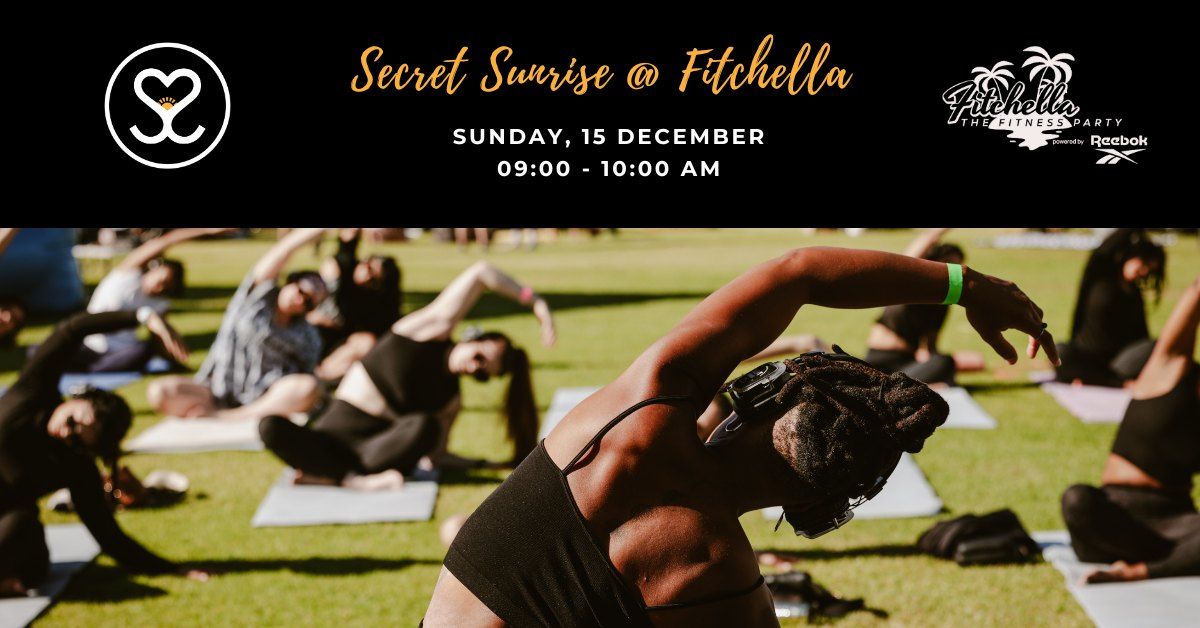 Silent Yoga \/ Fitchella - The Ultimate Fitness Festival \/ Secret Sunrise