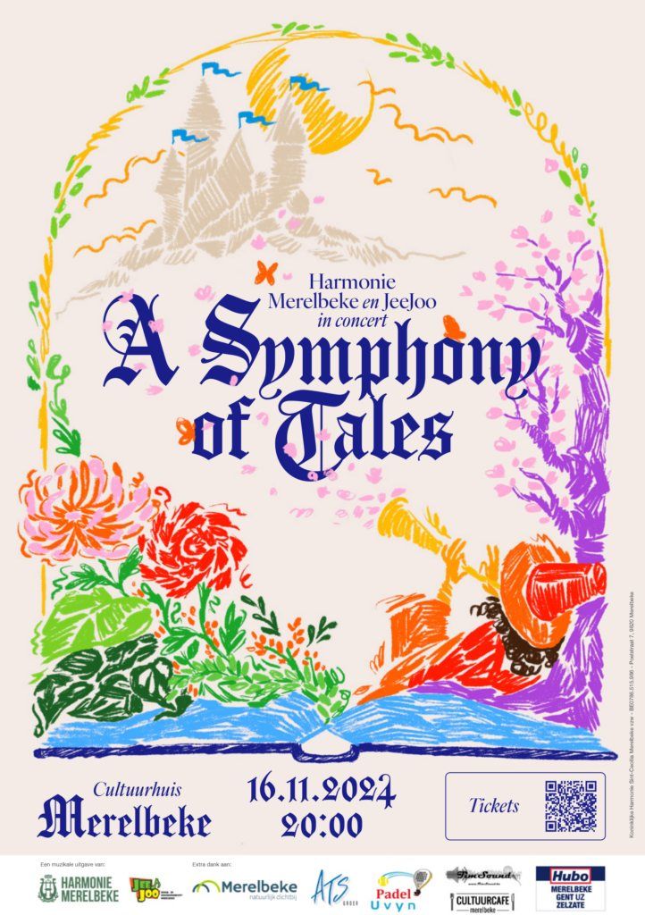 A Symphony of Tales - jaarlijks concert harmonie Merelbeke