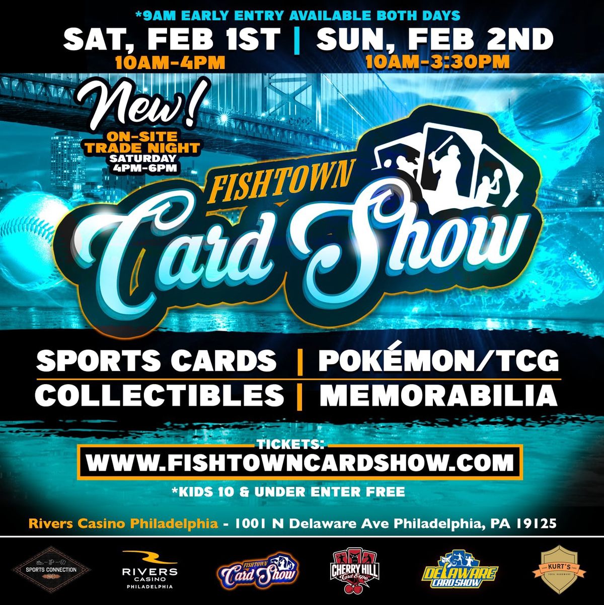 Fishtown Card Show - Pro Bowl Weekend '25 (Feb 1st & 2nd)