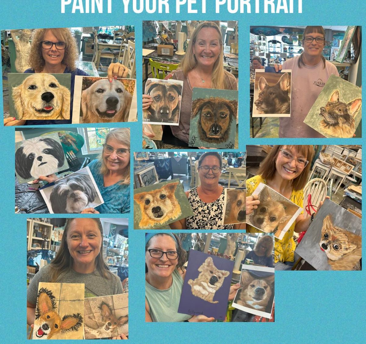 "Paws and Paint" Paint Your Pet Fun-Raiser for S.M.A.R.T