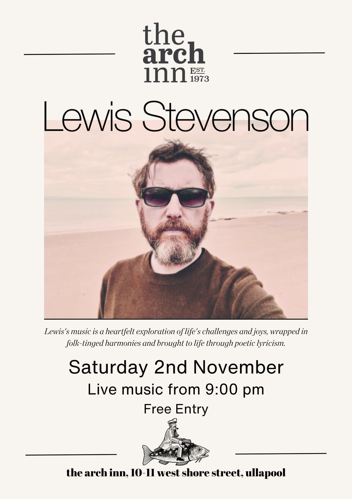 Lewis Stevenson - live at The Arch Inn