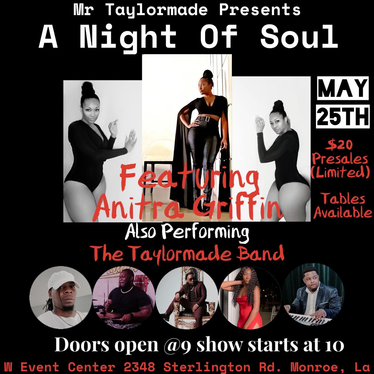 A Night of Soul feat. Anitra Griffin and The Taylormade Band