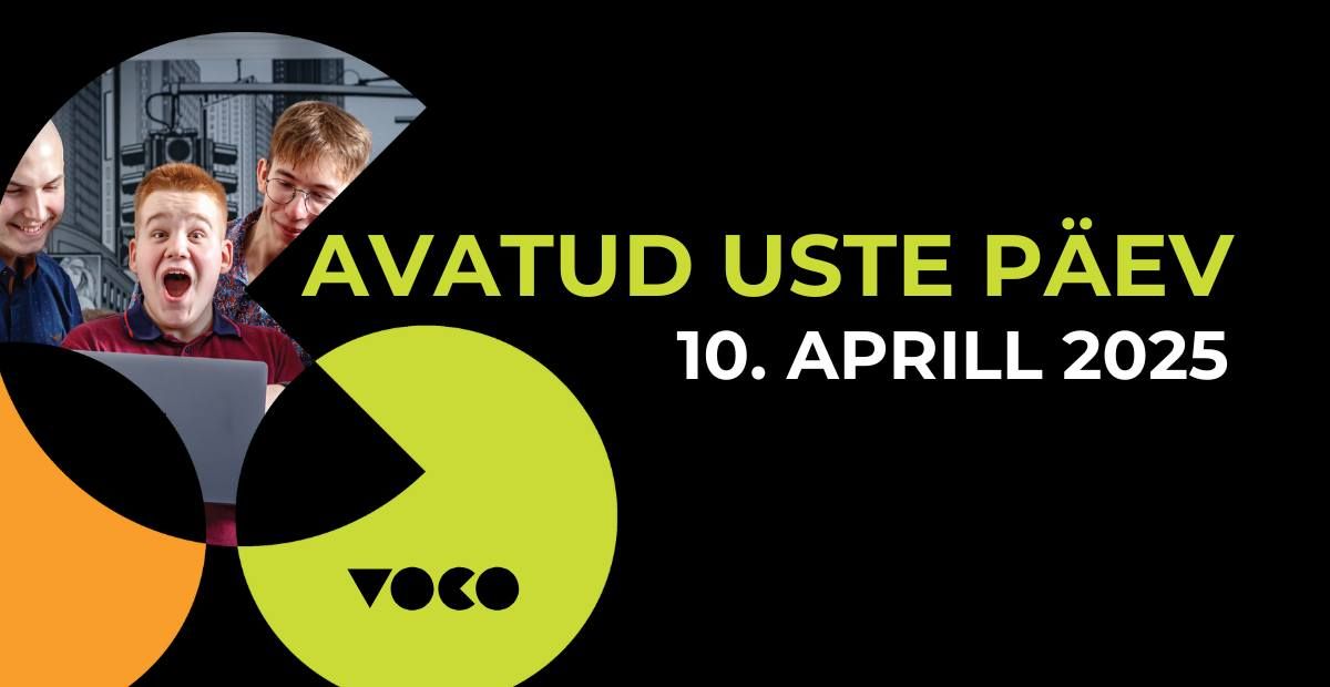 AVATUD USTE P\u00c4EV X VOCO