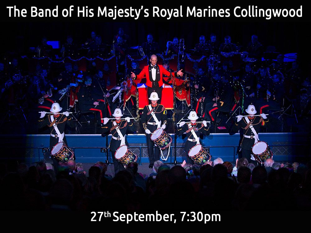 Band HM Royal Marines, Collingwood - a showcase concert.