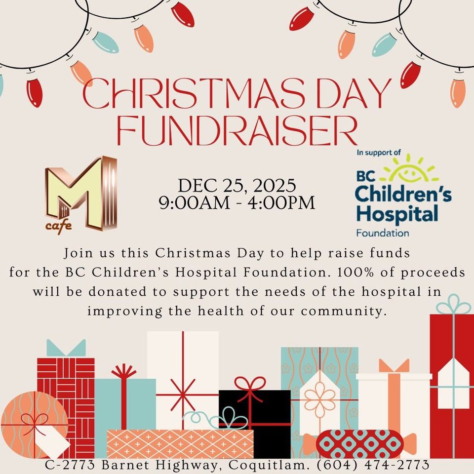 Xmas Day fundraiser 