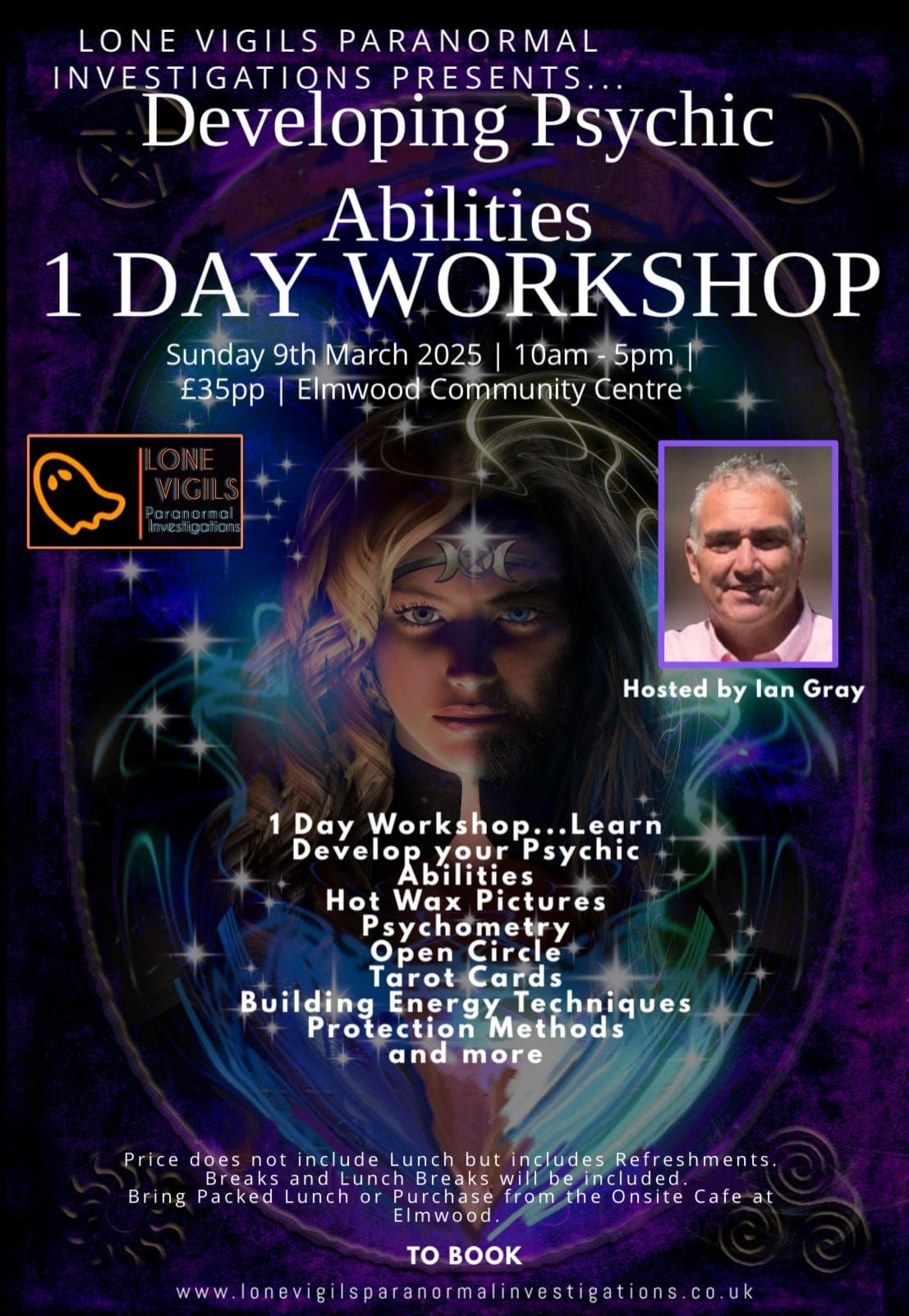 \ud83d\udc41 Development day of psychic abilities Sunday 9th March 10am - 5pm 