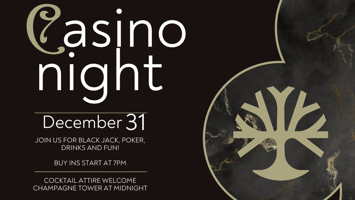 New Year's Eve Casino Night