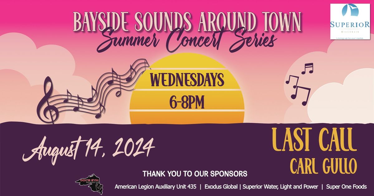 Bayside Sounds Around Town Summer Concert - August 14