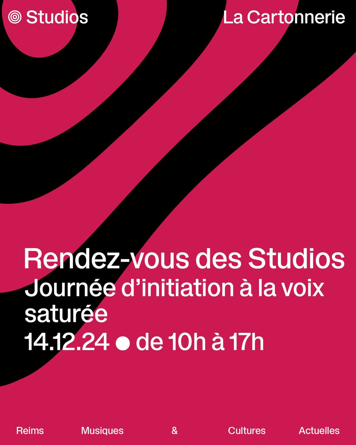 [complet] Ateliers des Studios : Journ\u00e9e d'initiation \u00e0 la voix satur\u00e9e