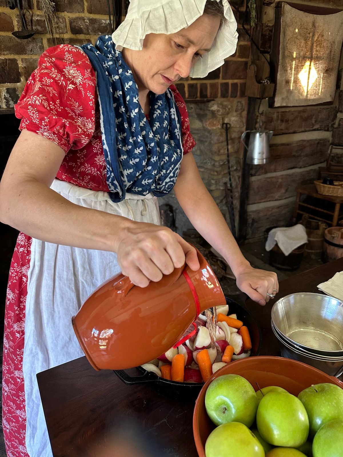 A Hearty Meal in the Historical Park in the Historical Park 