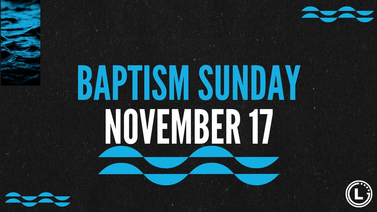 Baptism Sunday