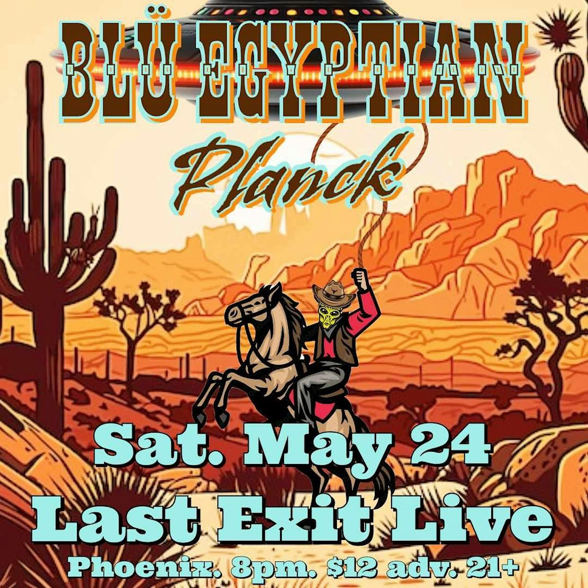 Bl\u00fc Egyptian w\/ Planck at Last Exit Live 