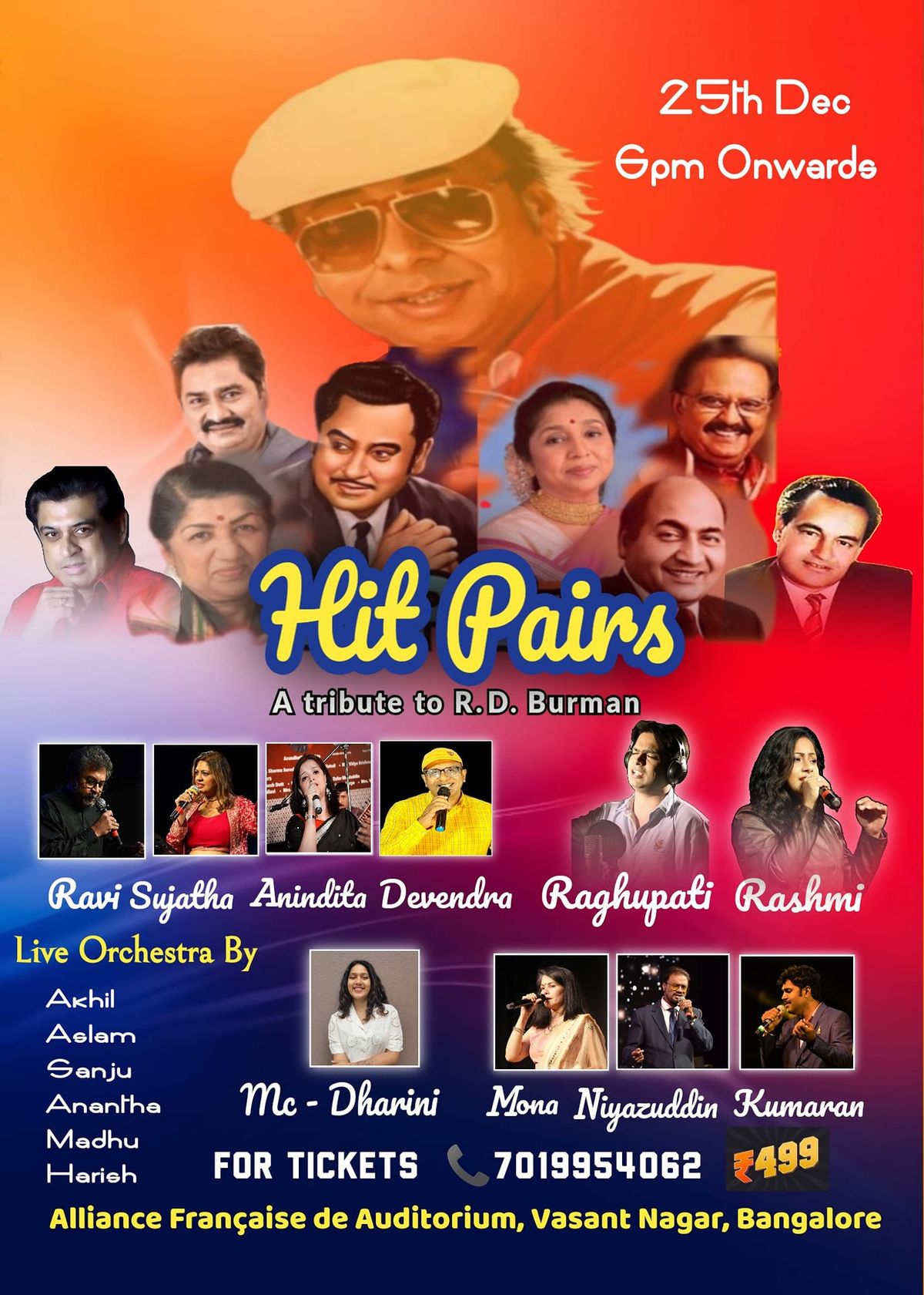 HIT PAIRS - A Tribute to R.D. BURMAN