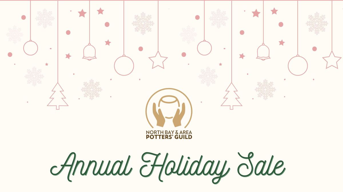 North Bay Potters' Guild Annual Holiday Sale 2024