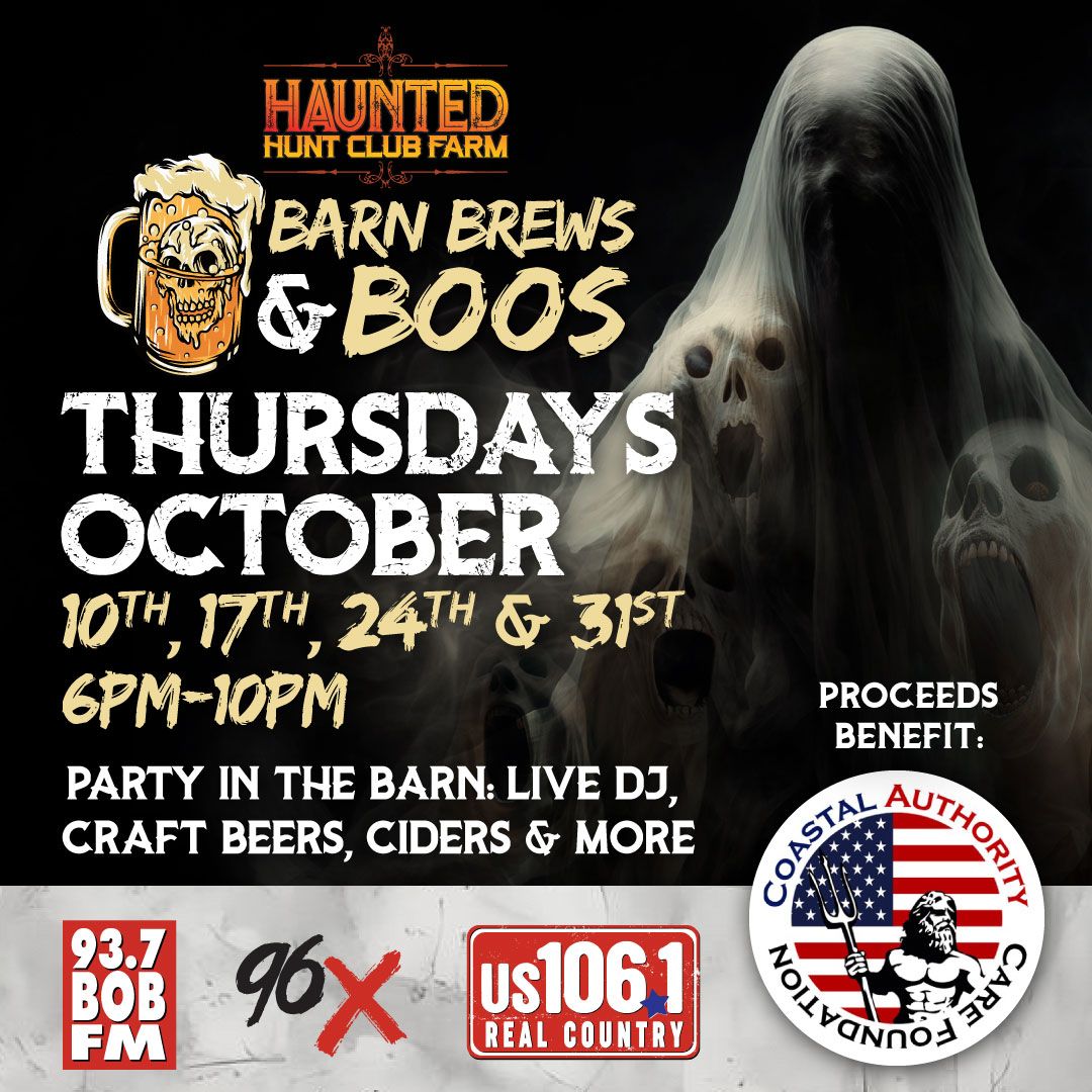 Barn Brews and Boos at Haunted Hunt Club Farm 