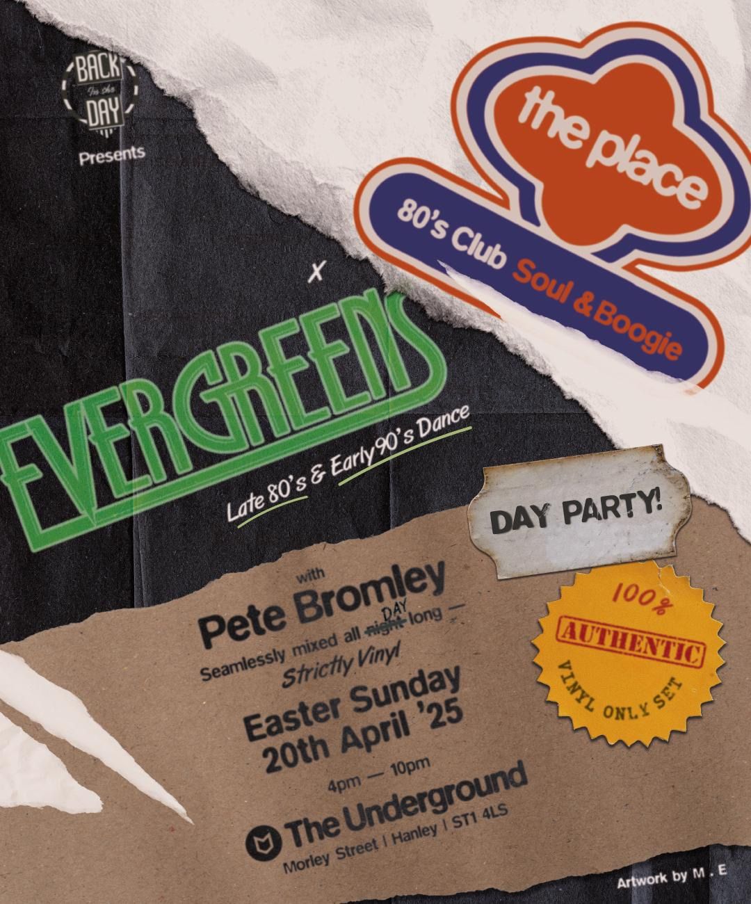 The Place X Evergreens - Easter Special Day Party!