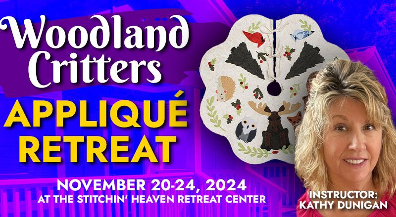 Woodland Critters Retreat 2024