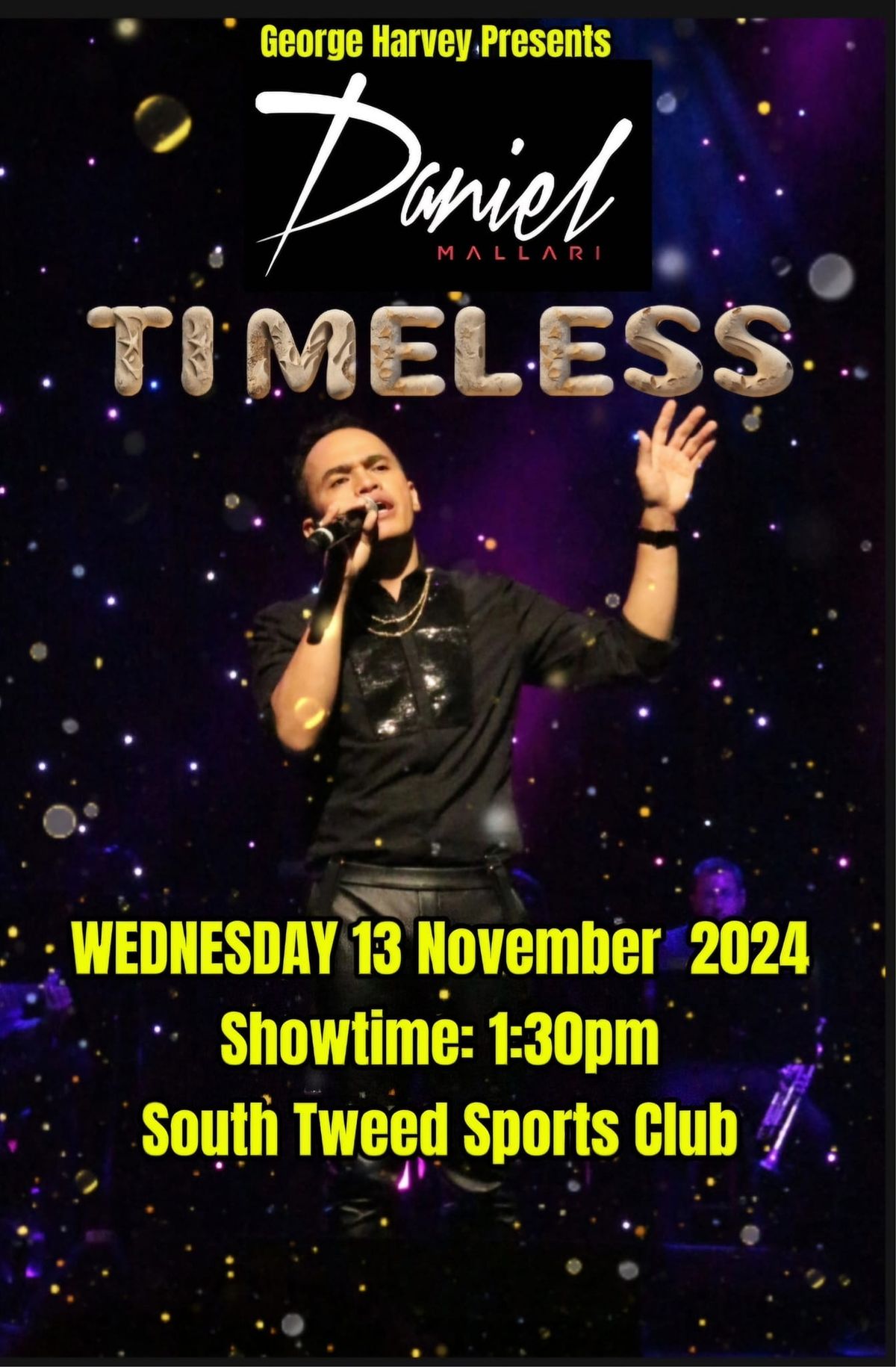 MIDDAY CABARET presents DANIEL MALLARI  in TIMELESS: A Journey through Iconic Classics & Favourites 