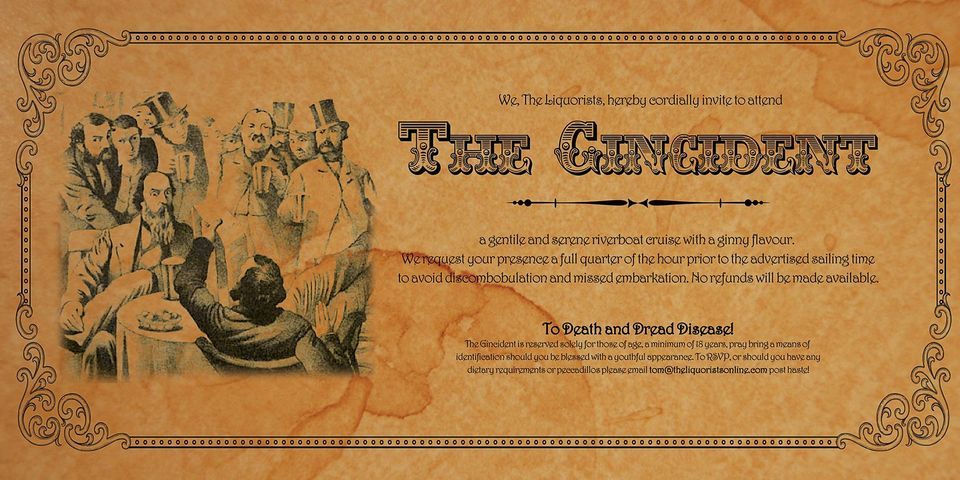 NEW! 'The Gincident' Gin Cocktail Cruise - 6pm (The Liquorists)