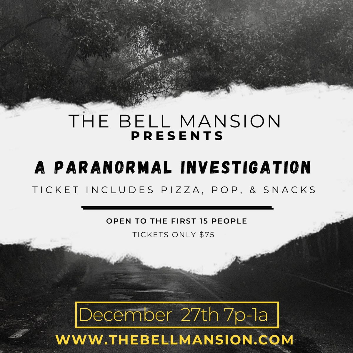 A Paranormal Investigation!