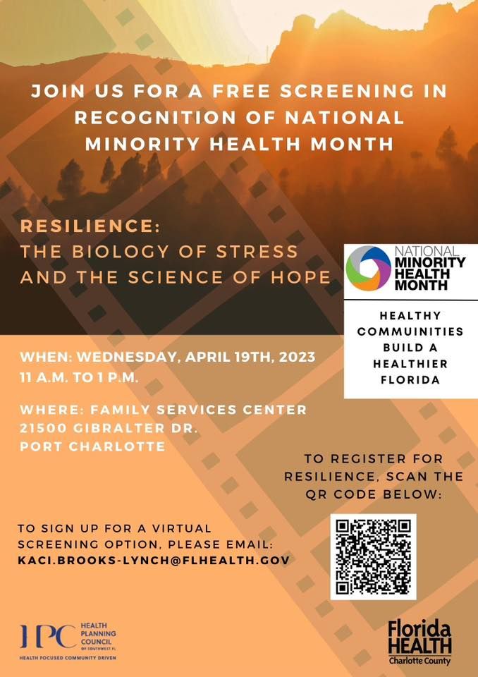 National Minority Health Month Screening