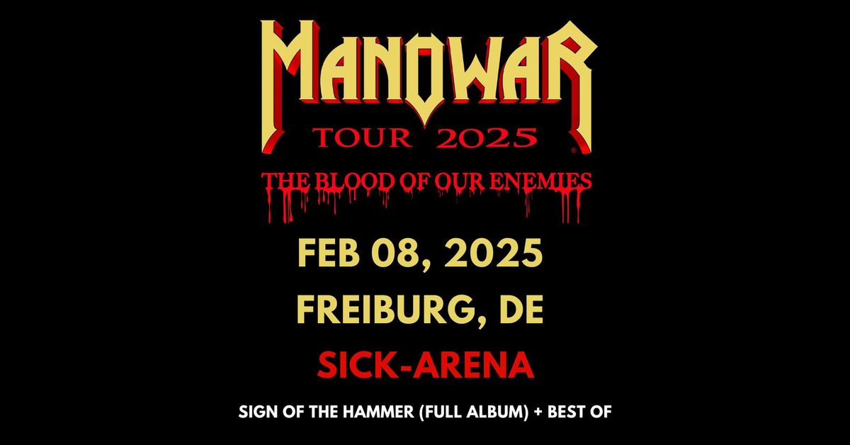 \u201cThe Blood Of Our Enemies\u201d Tour 2025 - Sign Of The Hammer (full album) + Best Of