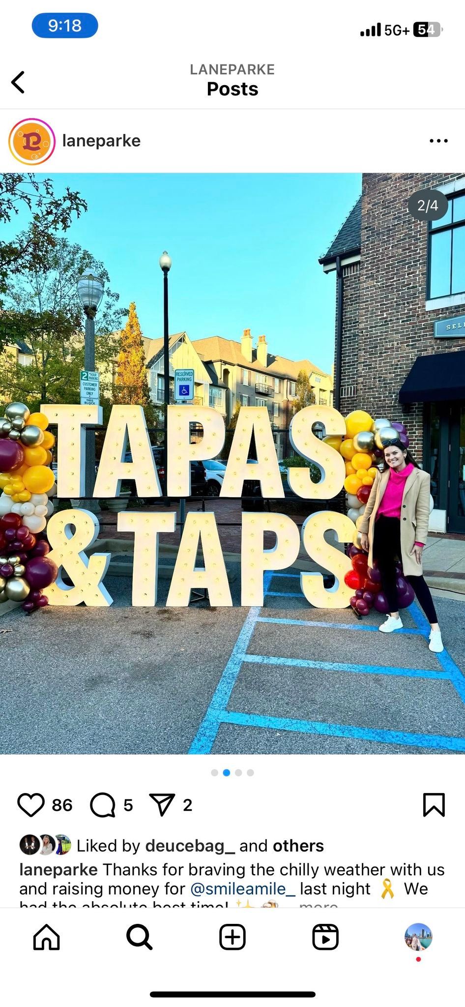 Tapas and Taps