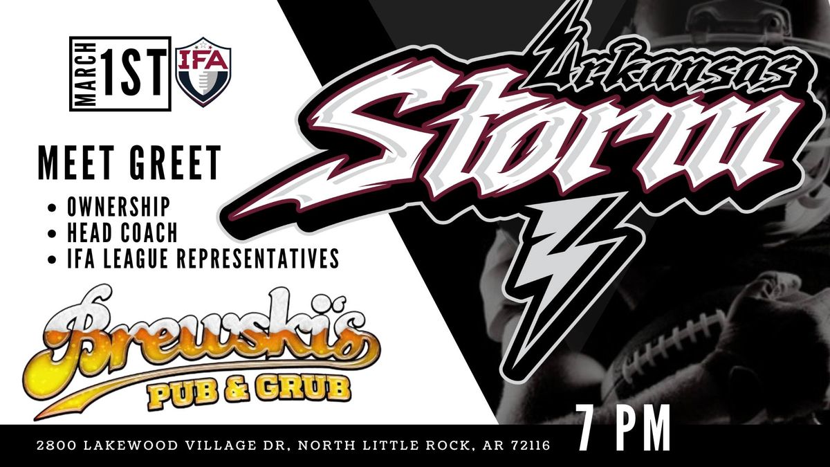 Arkansas Storm Official Meet & Greet