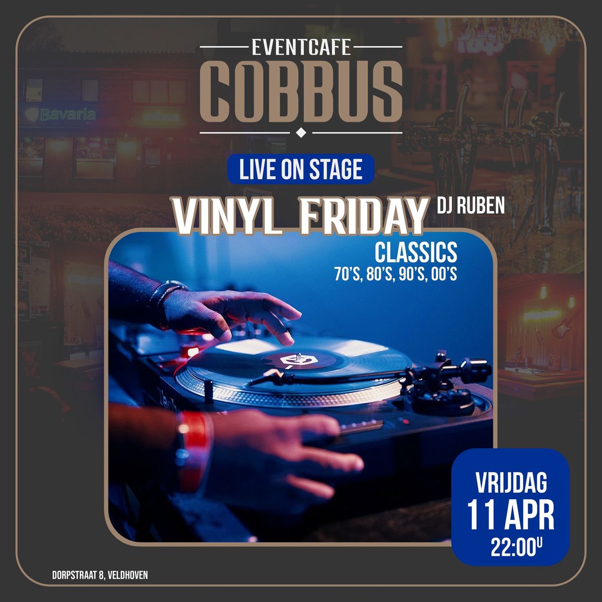 Vinyl Friday \/ Caf\u00e9 Cobbus 