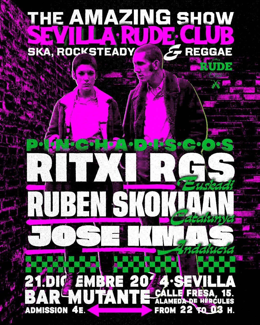 Sevilla Rude Club en Bar Mutante 