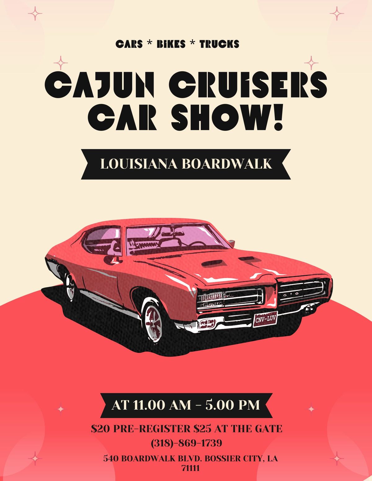 Cajun Cruisers Car Show