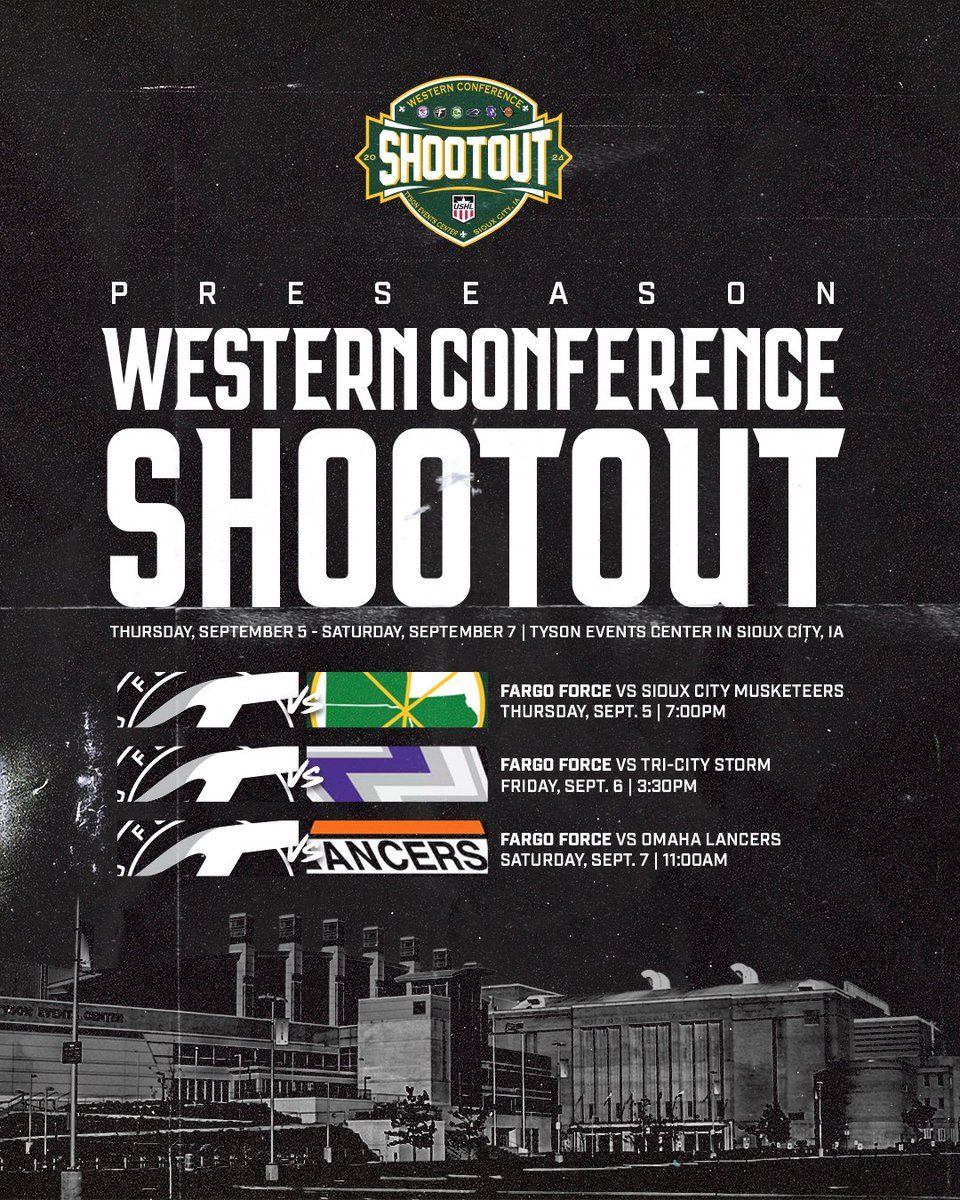 Sioux City Musketeers at Fargo Force at Scheels Arena