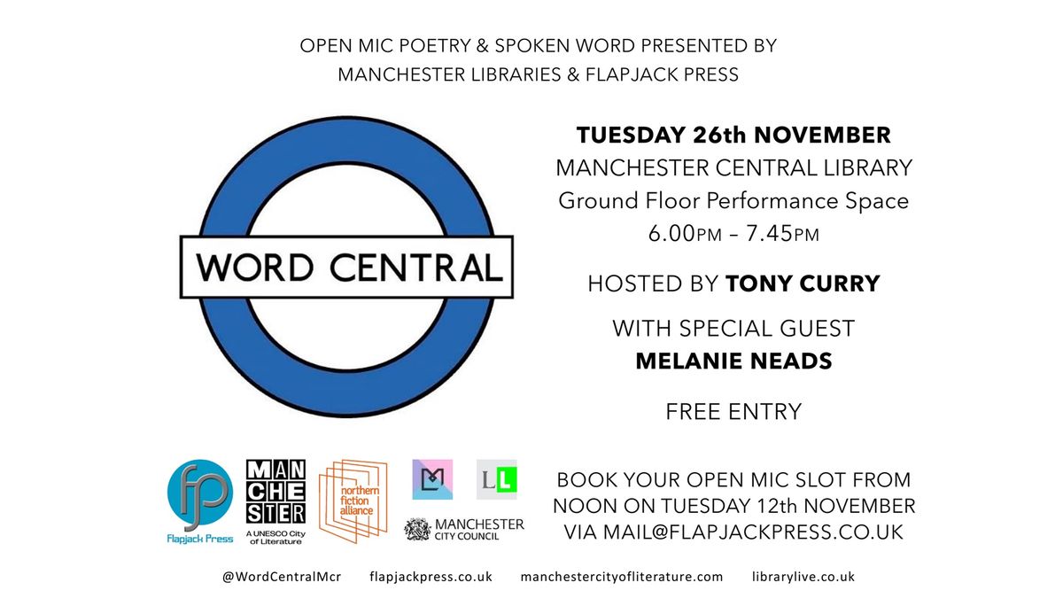 Word Central with special guest Melanie Neads