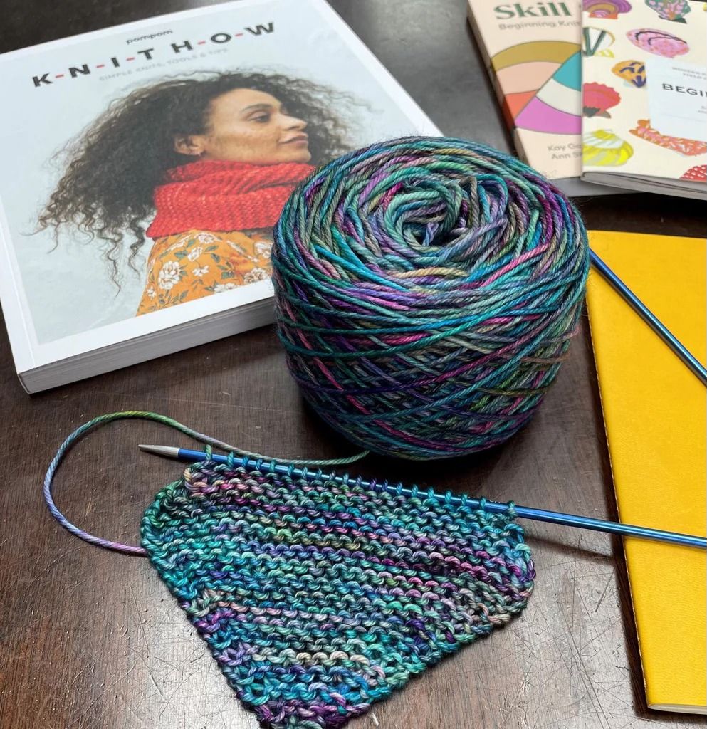 Beginner Knitting Class 1:00-3:00 PM EST