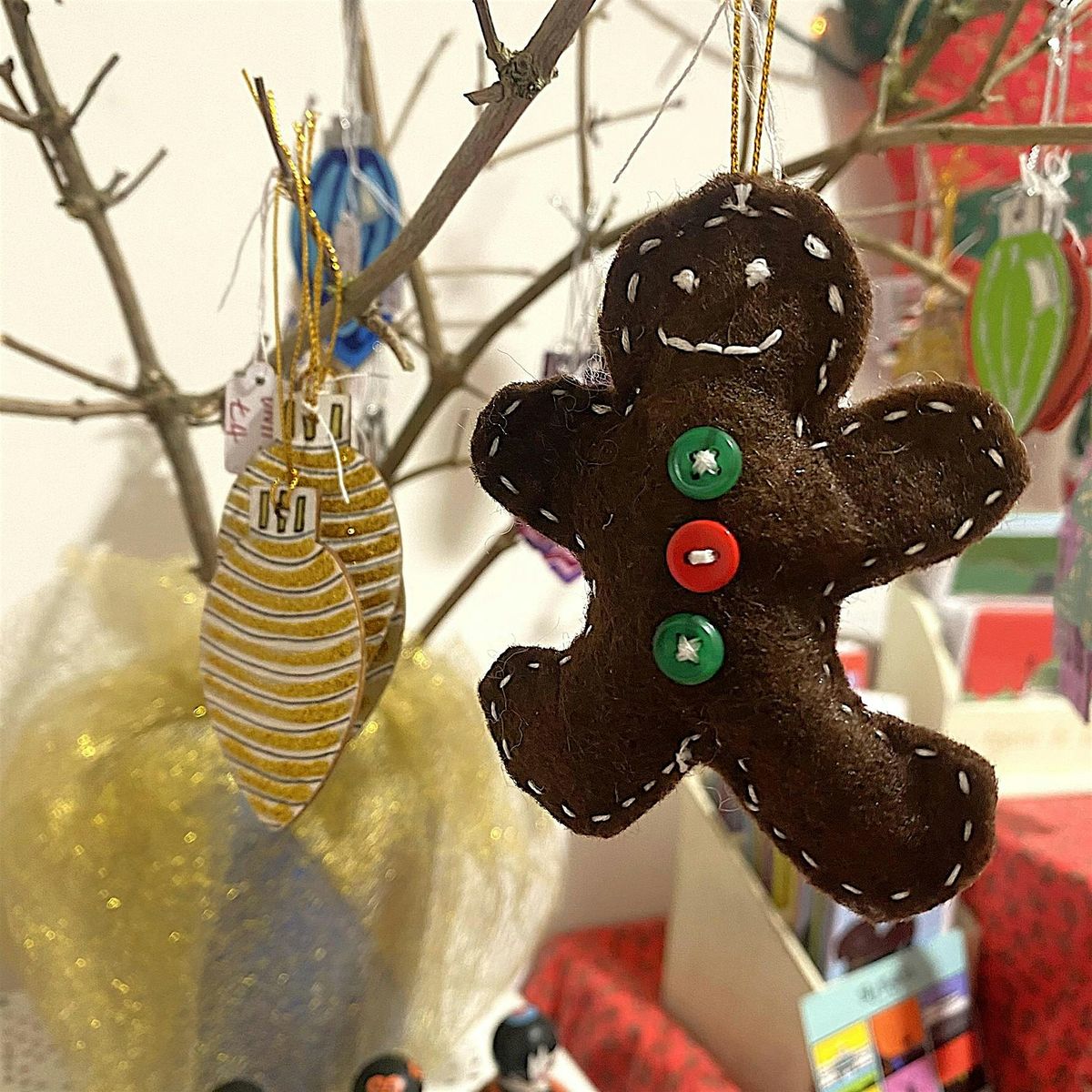 Make your own Christmas felt decorations in Brighton