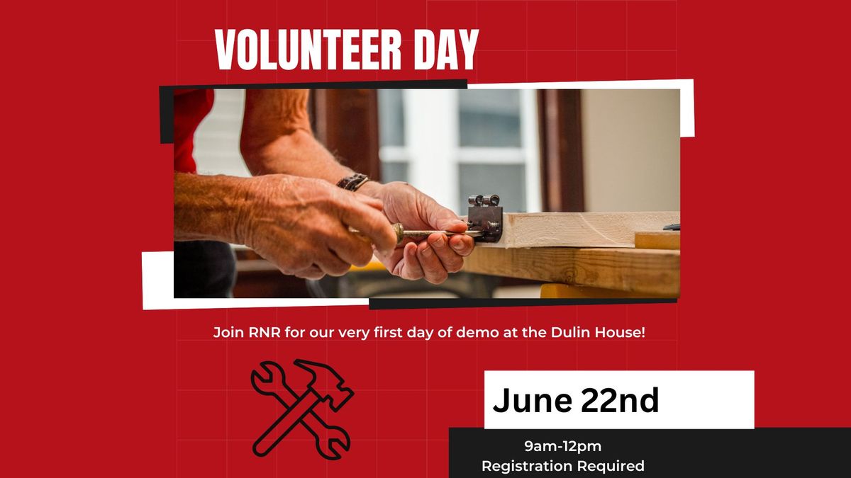 Volunteer Day at Dulin! 