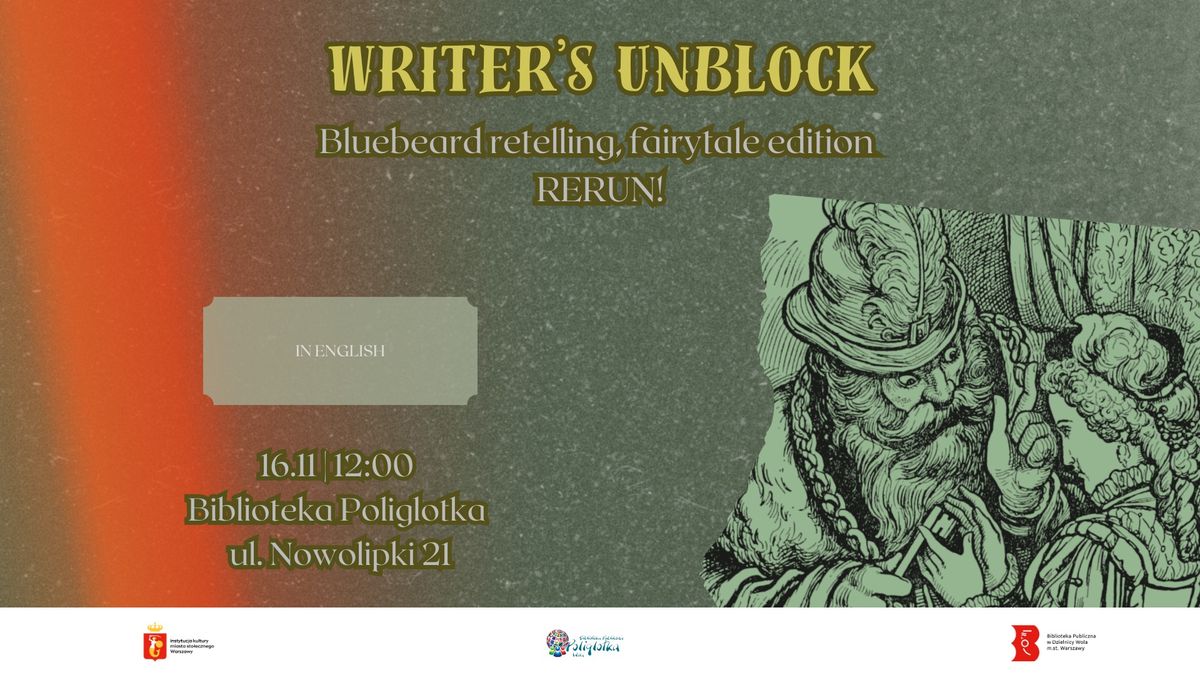 Writer's UnBlock - dark fairytale retellings Rerun