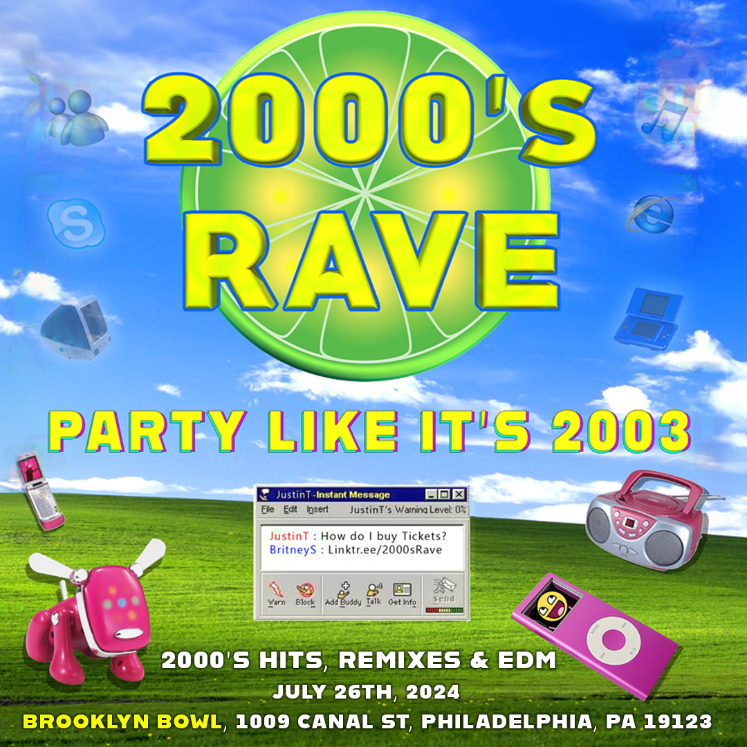 2000s Rave at Brooklyn Bowl Philadelphia