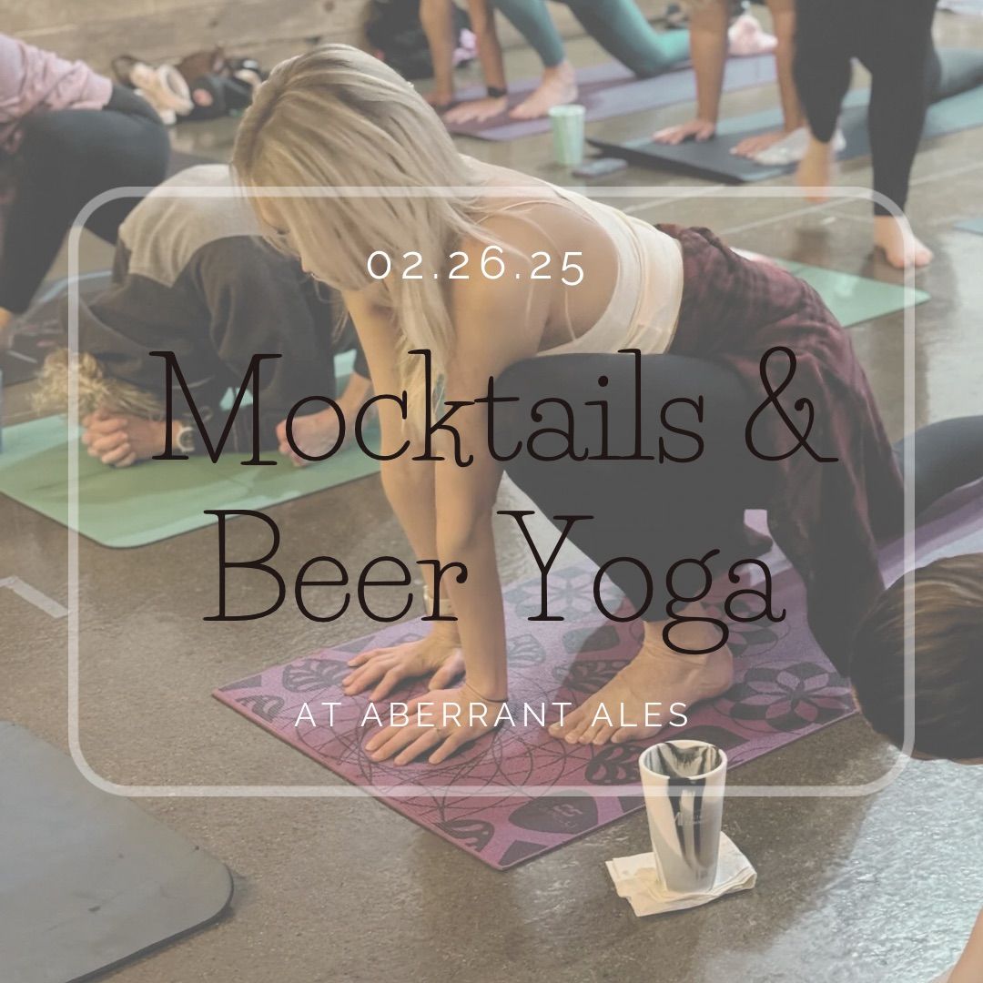 Mocktail\/ Beer Yoga