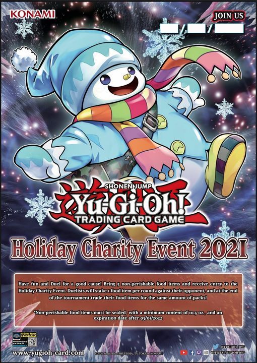 Yu-Gi-Oh! TCG Holiday Charity Event