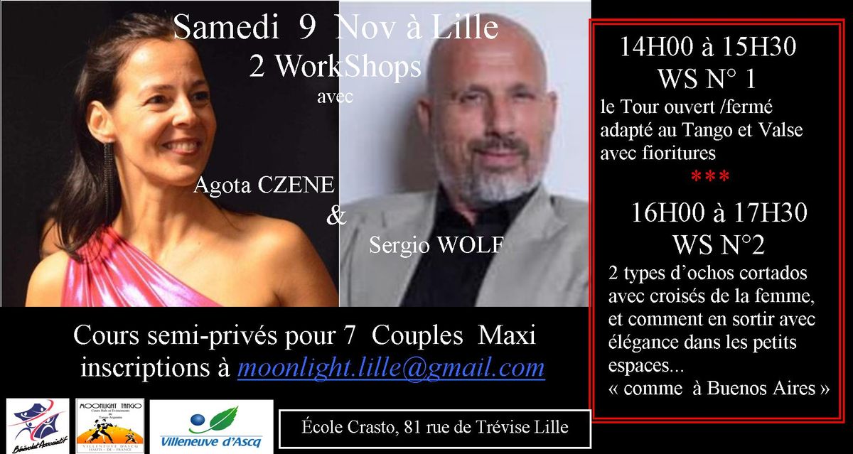  WorkShops avec Agota et Sergio 