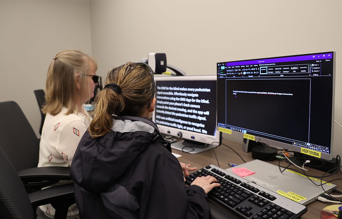 Technology Support Clinic at the South Dakota Rehabilitation Center for the Blind