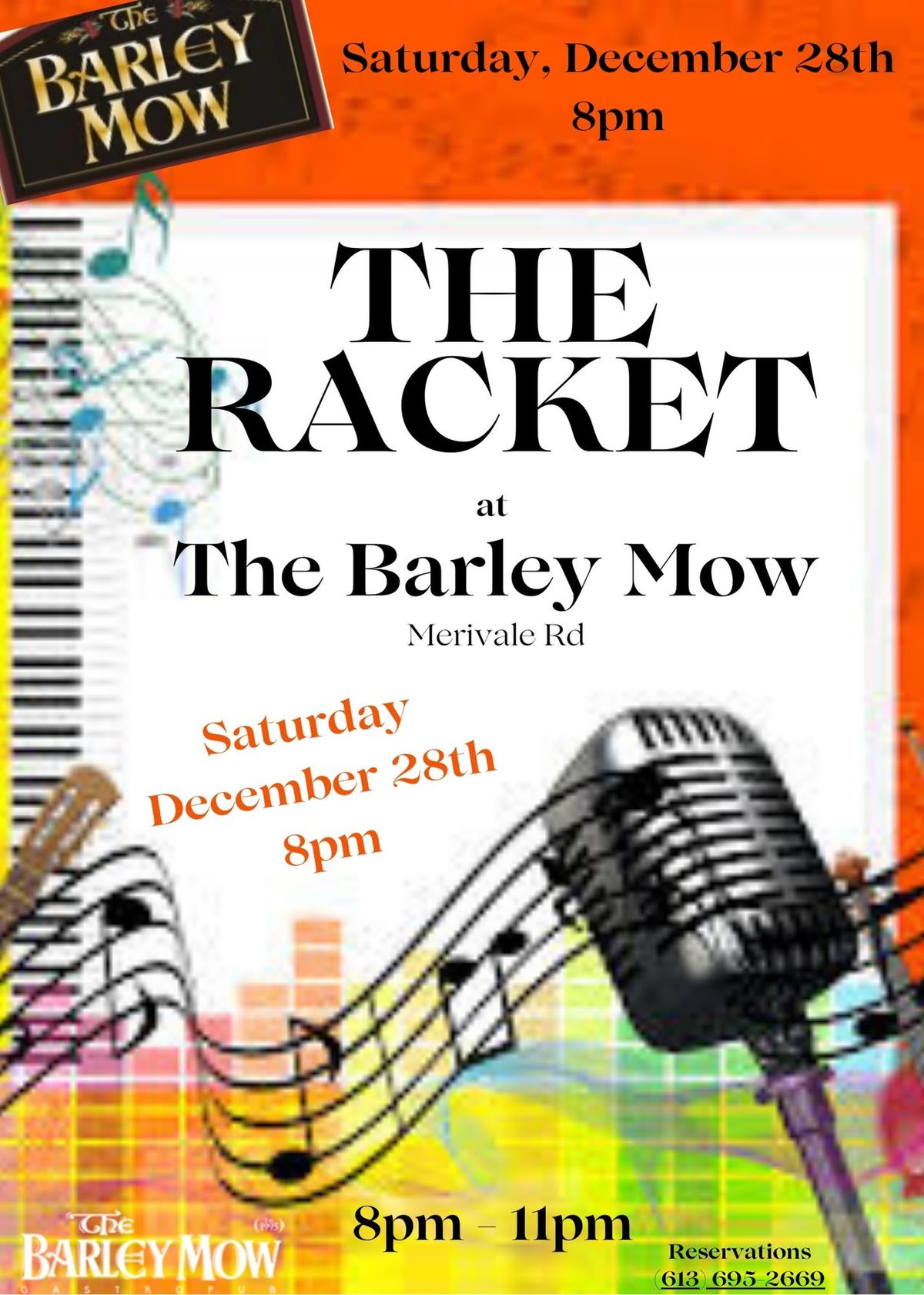 THE RACKET @ THE BARLEY MOW 