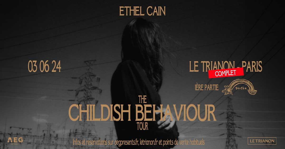 COMPLET \/ Ethel Cain (+ Teethe) \u2022 Le Trianon, Paris \u2022 3 juin 2024