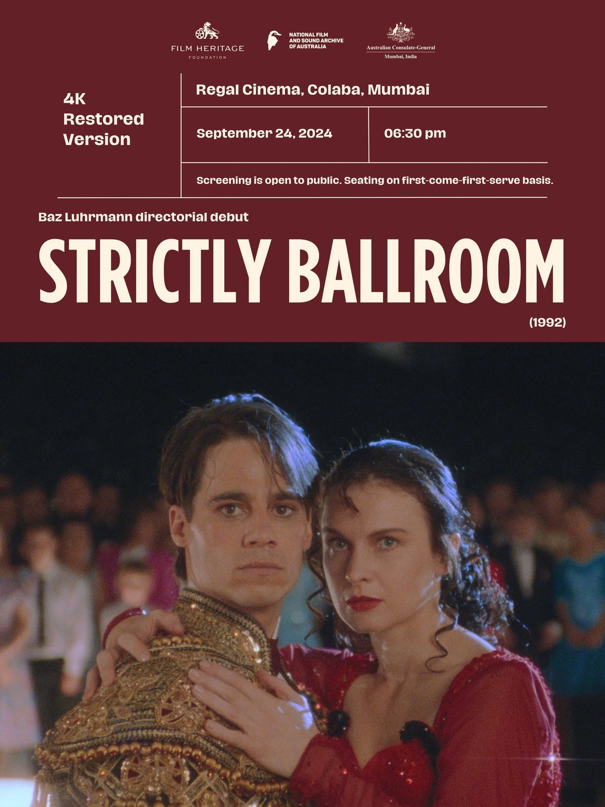 Strictly Ballroom film screening