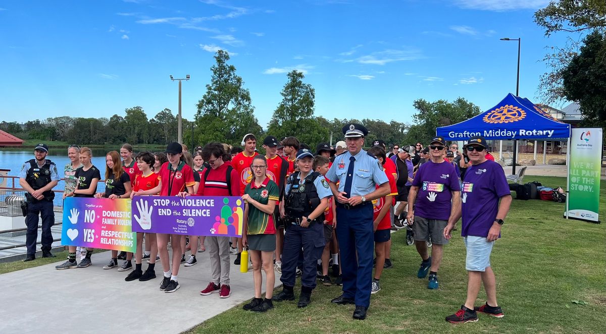 'Say No to Domestic & Family Violence' Community Walk