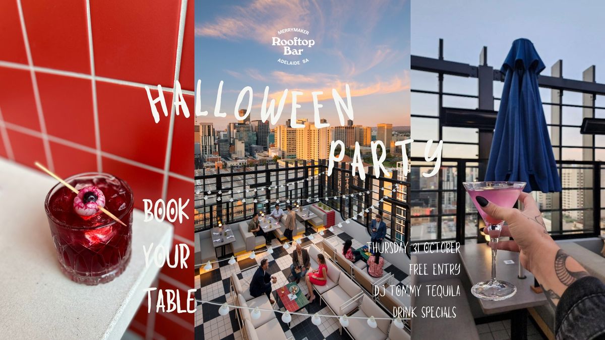 Halloween Party at Merrymaker Rooftop Bar